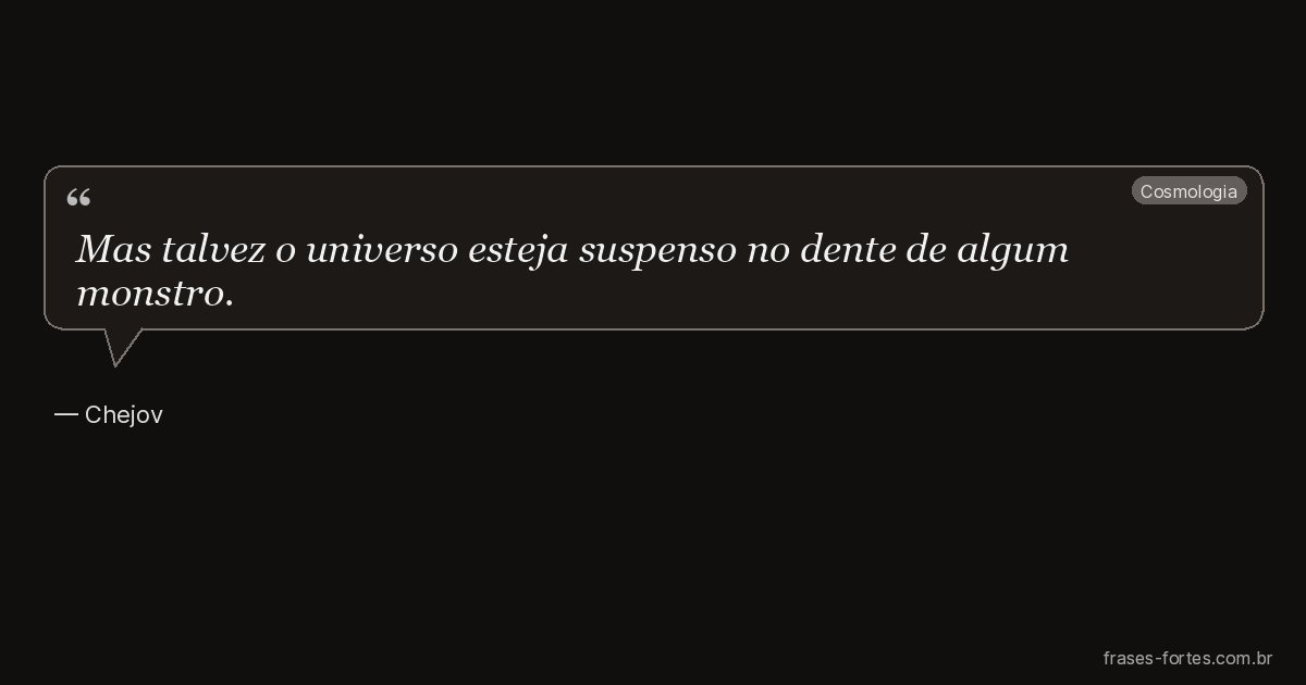 Frase de Chejov