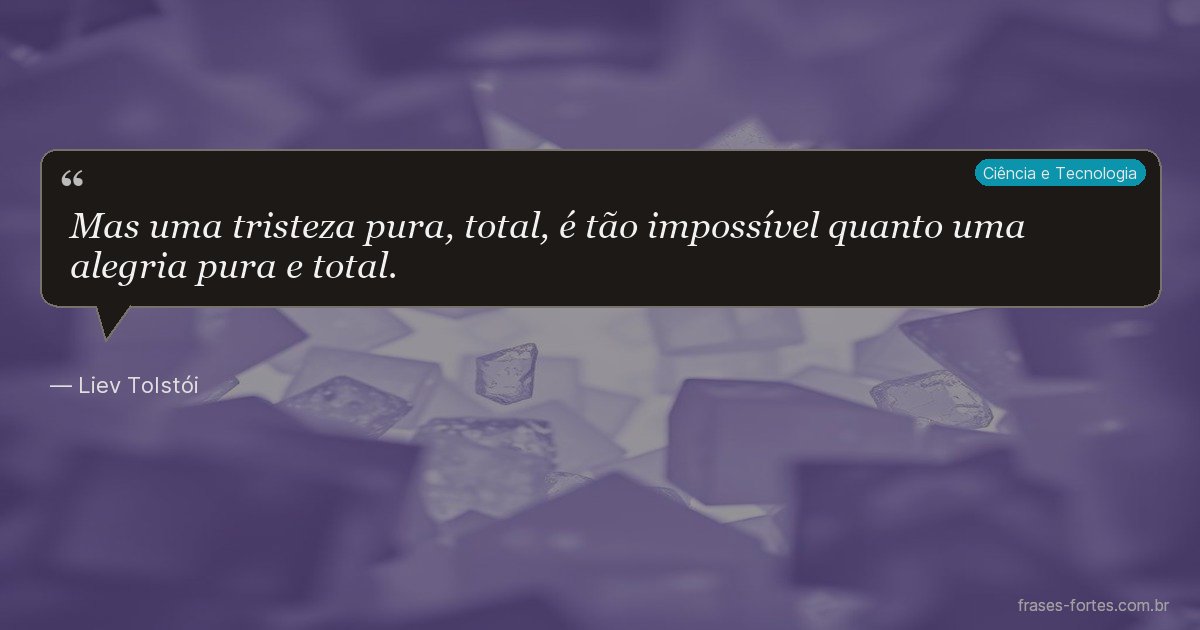 Frase de Liev Tolstói