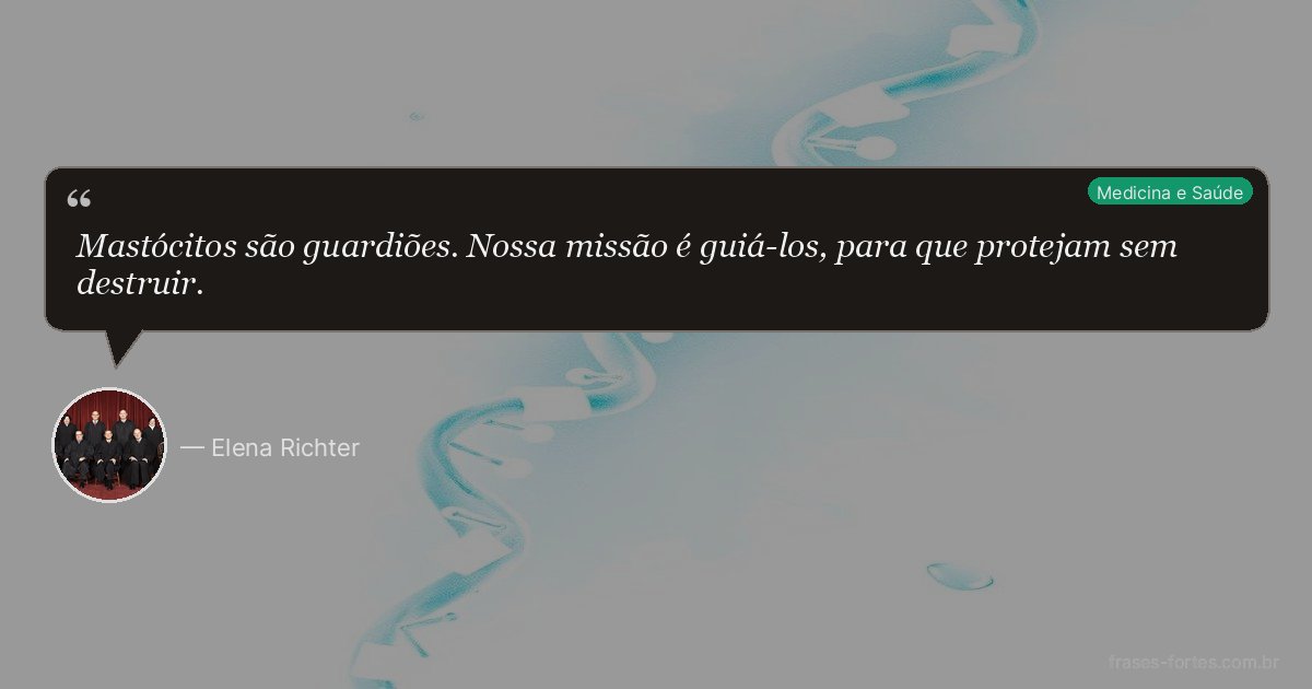 Frase de Elena Richter