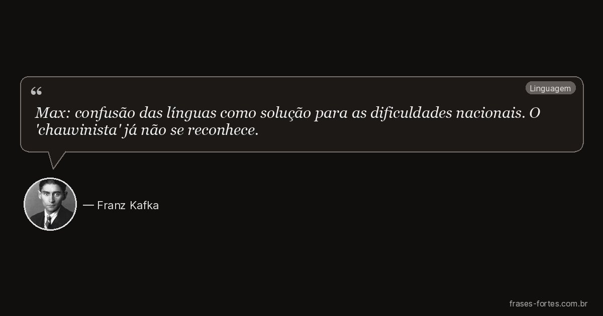 Frase de Franz Kafka