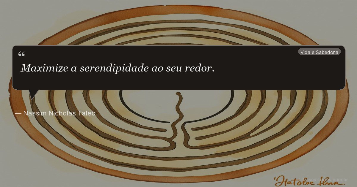 Frase de Nassim Nicholas Taleb