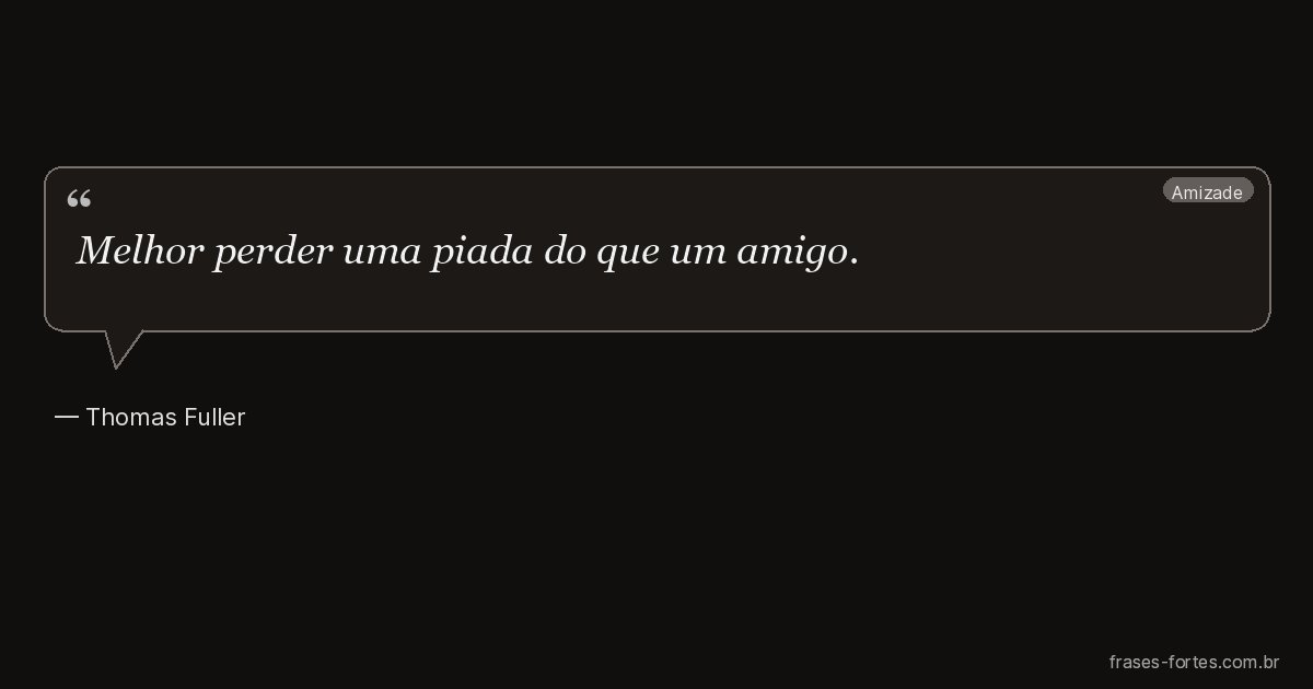 Frase de Thomas Fuller