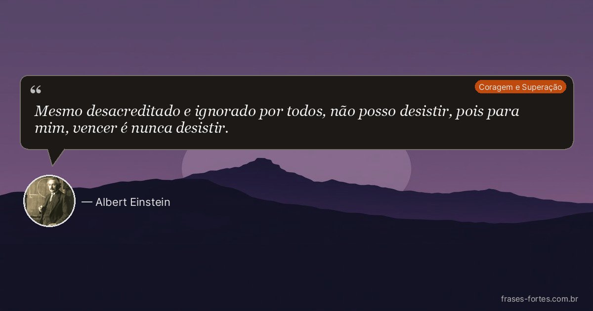 Frase de Albert Einstein