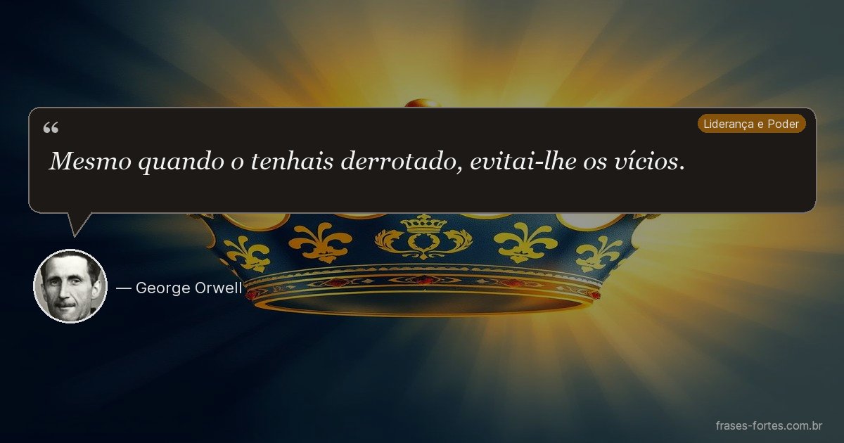 Frase de George Orwell