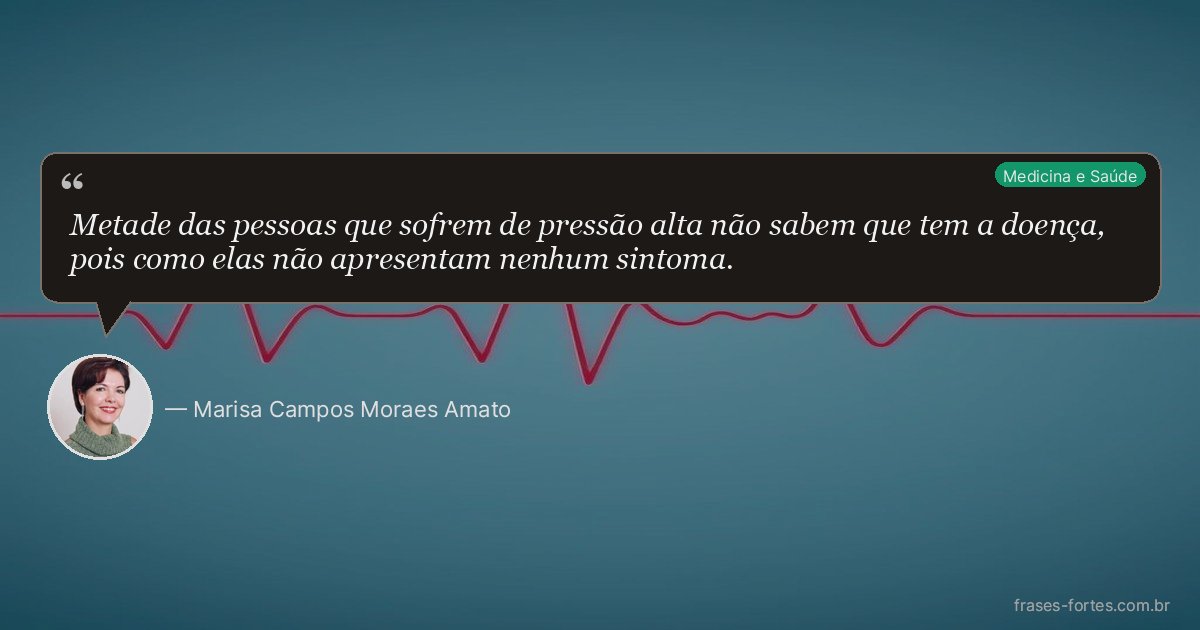 Frase de Marisa Campos Moraes Amato