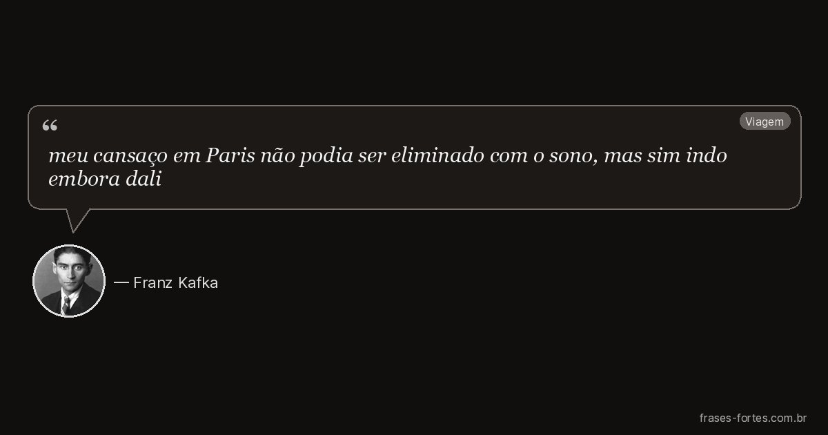 Frase de Franz Kafka