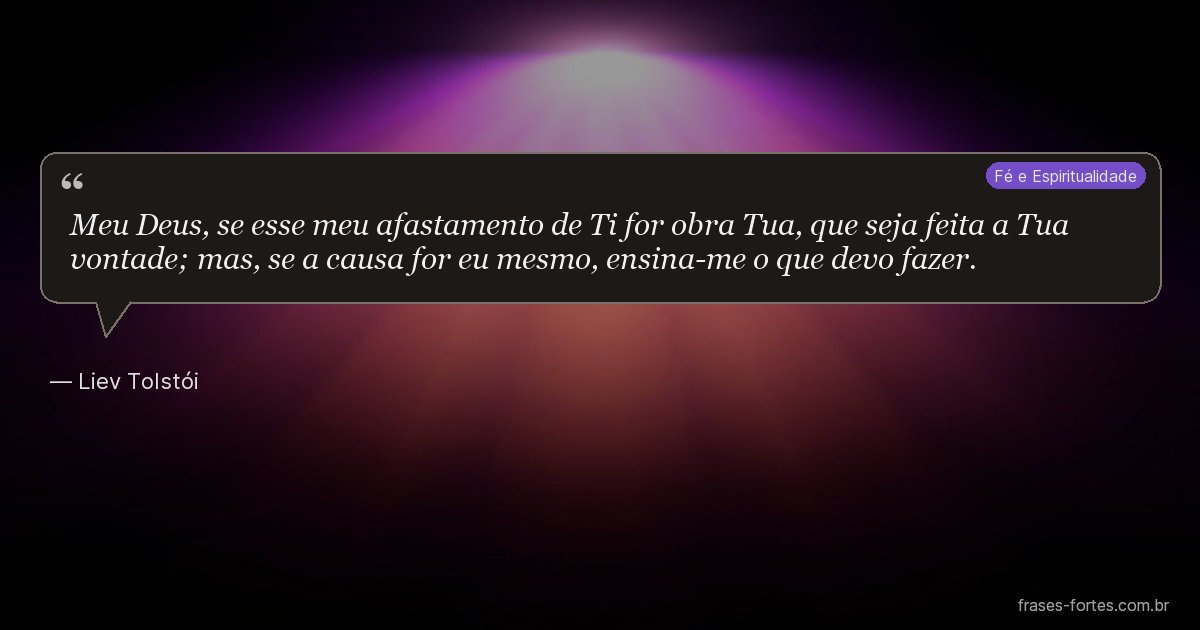 Frase de Liev Tolstói