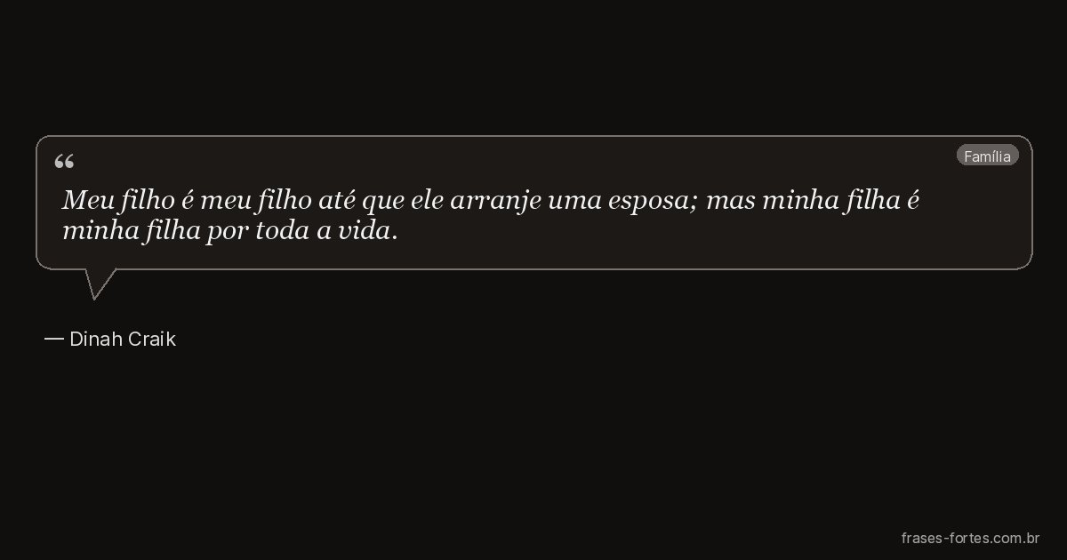 Frase de Dinah Craik