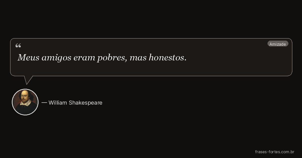 Frase de William Shakespeare