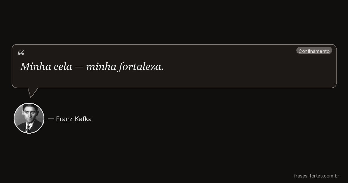 Frase de Franz Kafka
