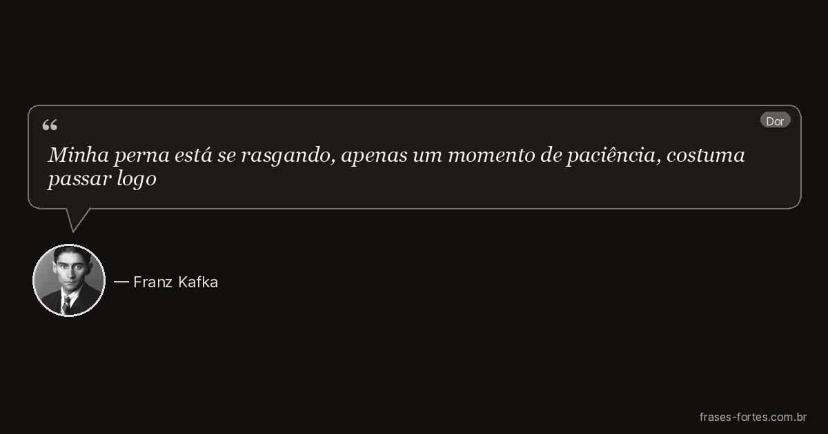 Frase de Franz Kafka