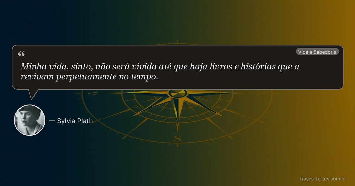 Frase de Sylvia Plath