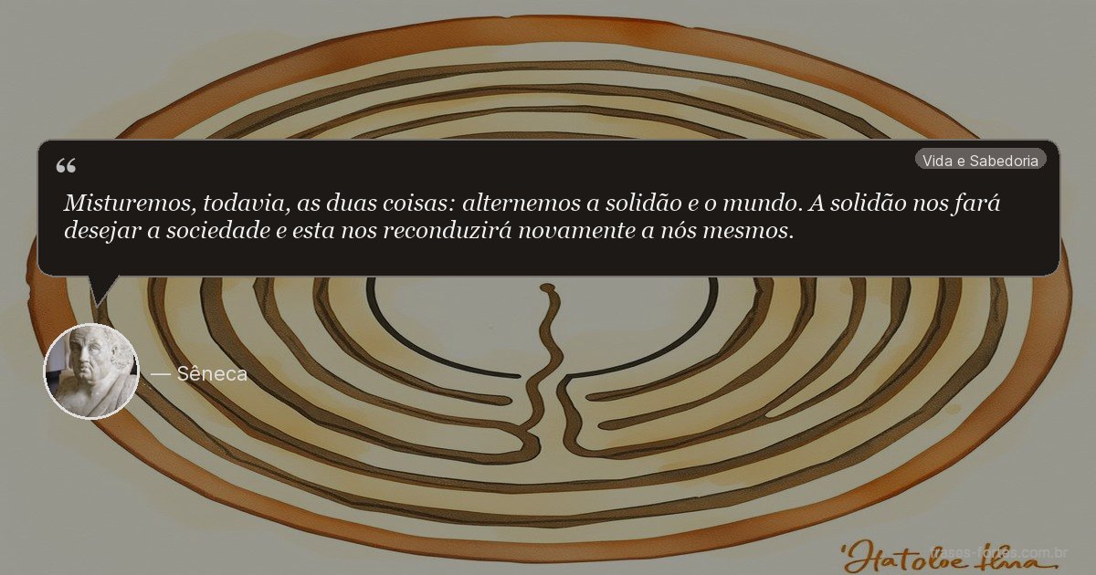 Frase de Sêneca