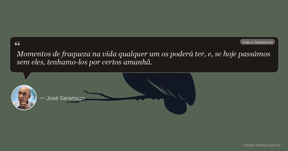 Frase de José Saramago