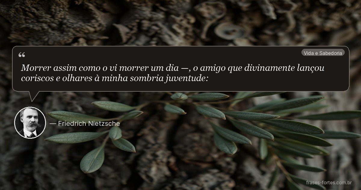 Frase de Friedrich Nietzsche