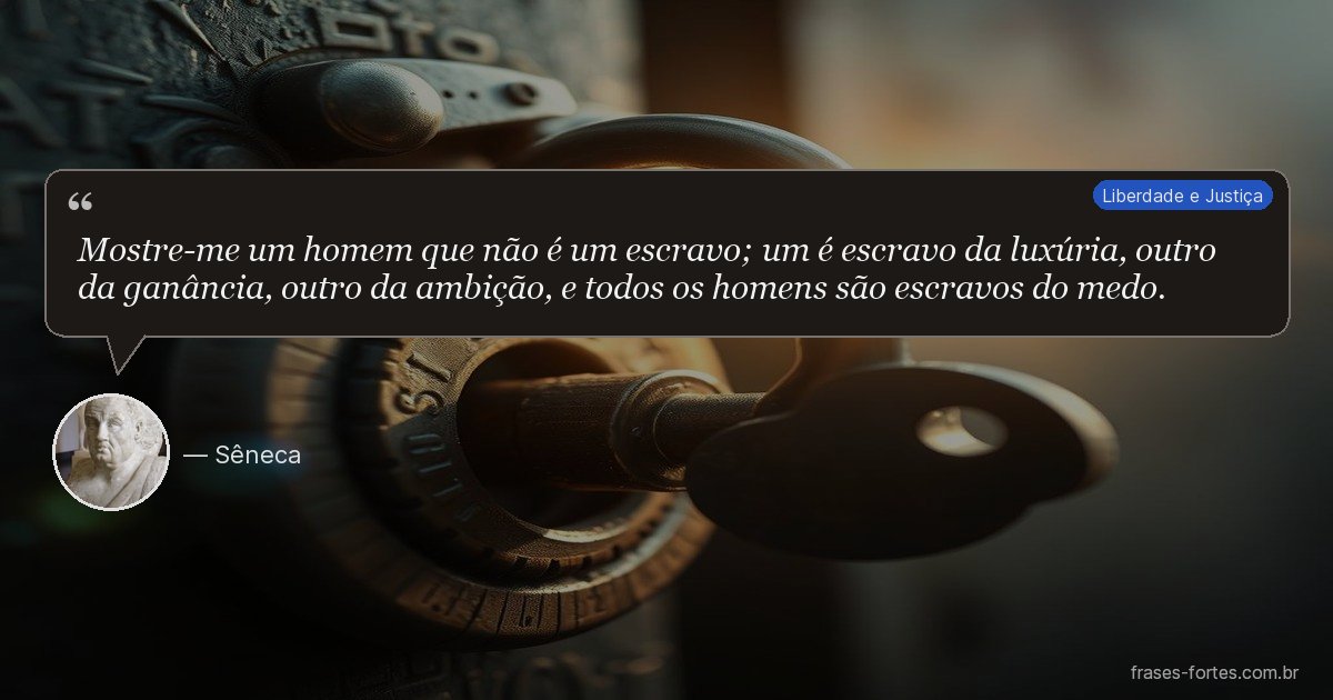 Frase de Sêneca