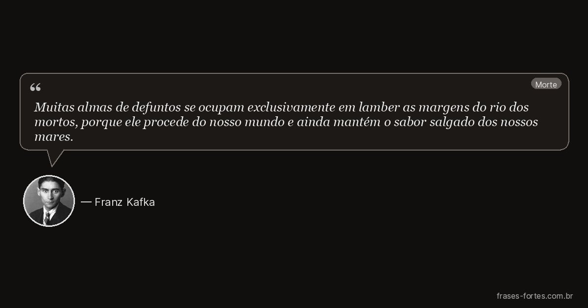Frase de Franz Kafka