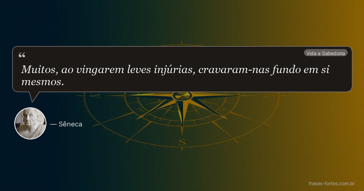 Frase de Sêneca