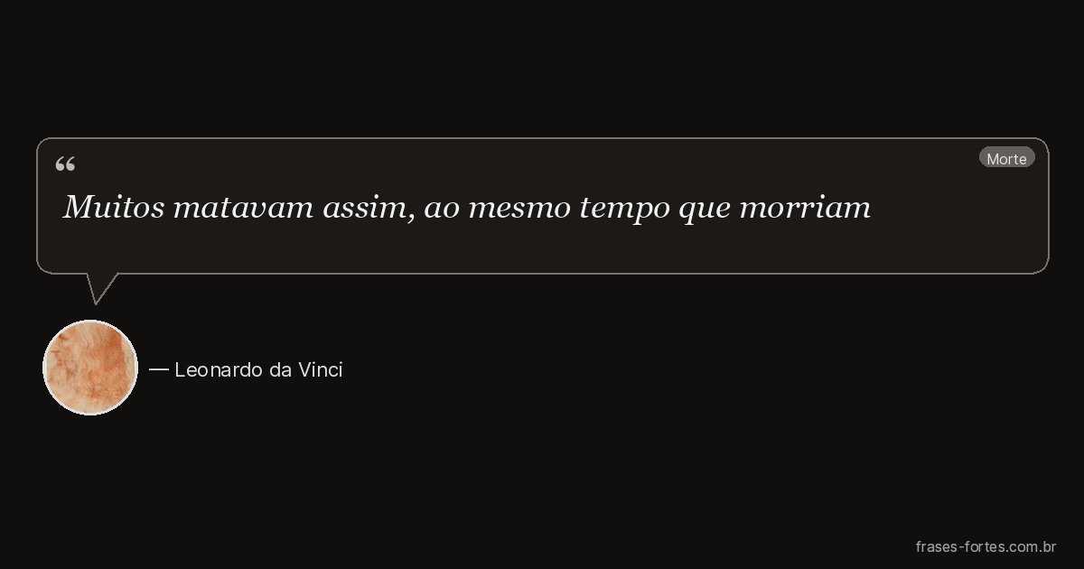 Frase de Leonardo da Vinci