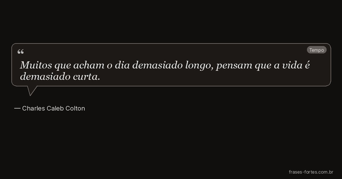 Frase de Charles Caleb Colton