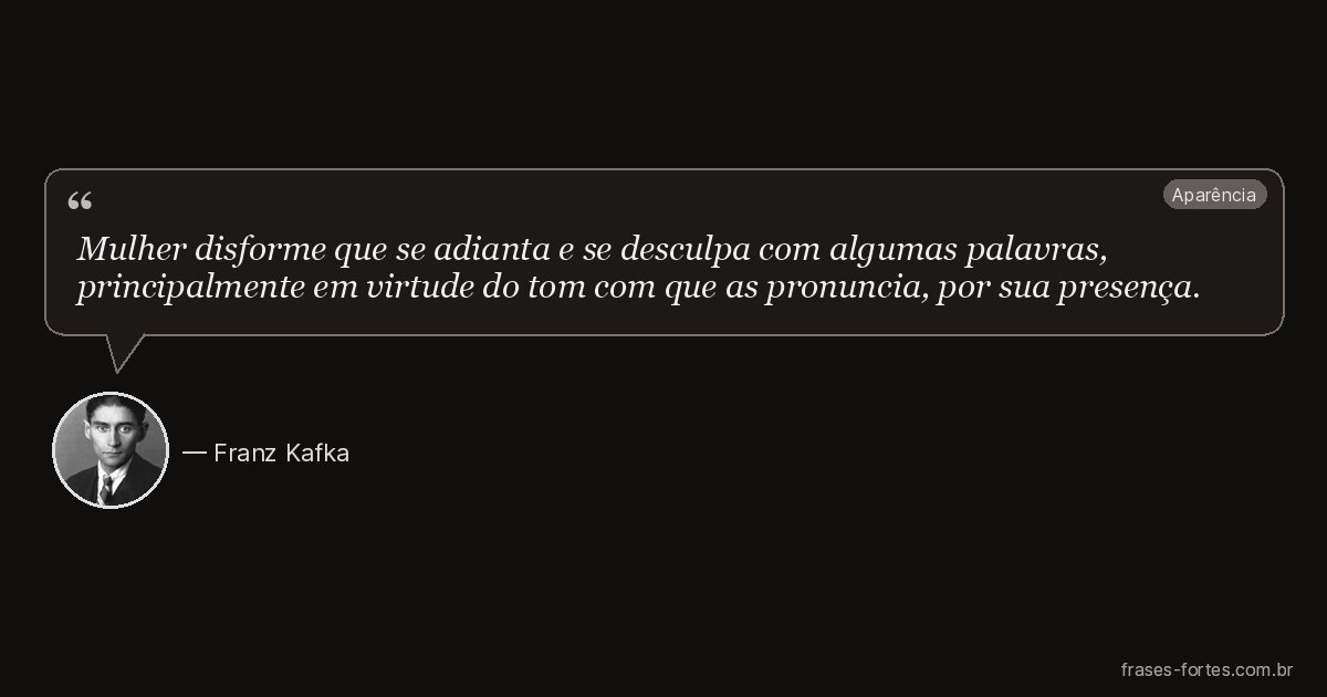 Frase de Franz Kafka