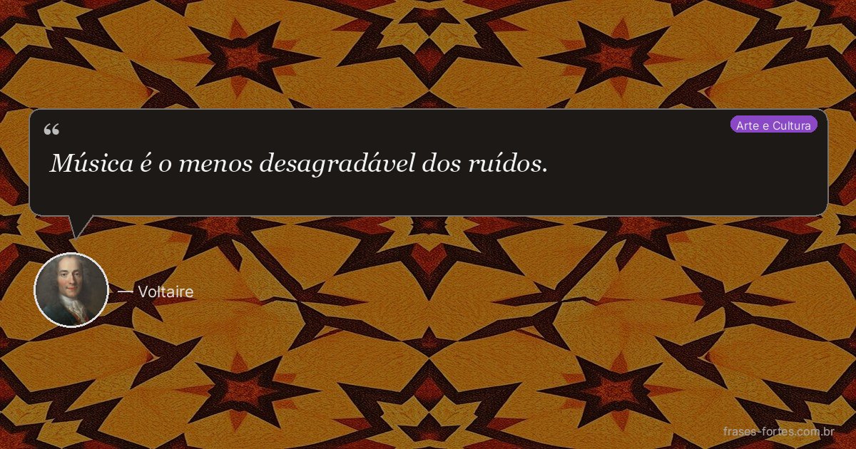 Frase de Voltaire
