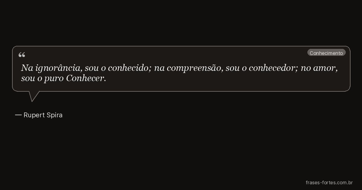 Frase de Rupert Spira