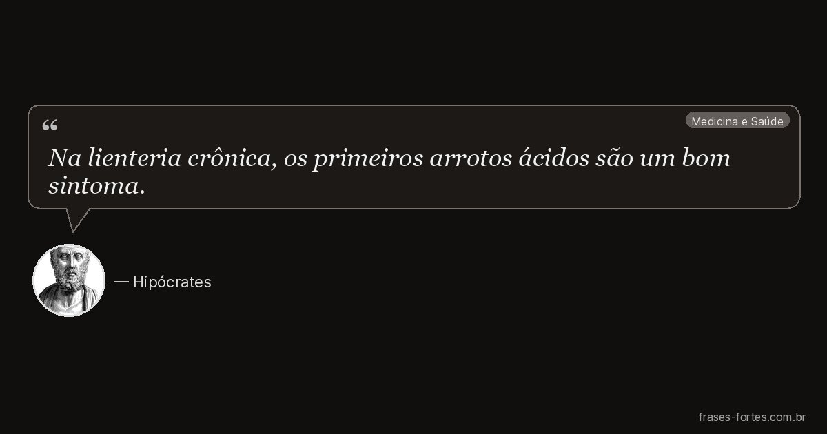 Frase de Hipócrates