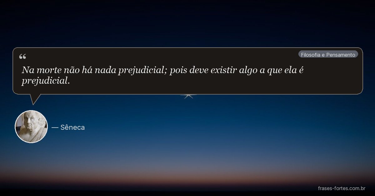 Frase de Sêneca