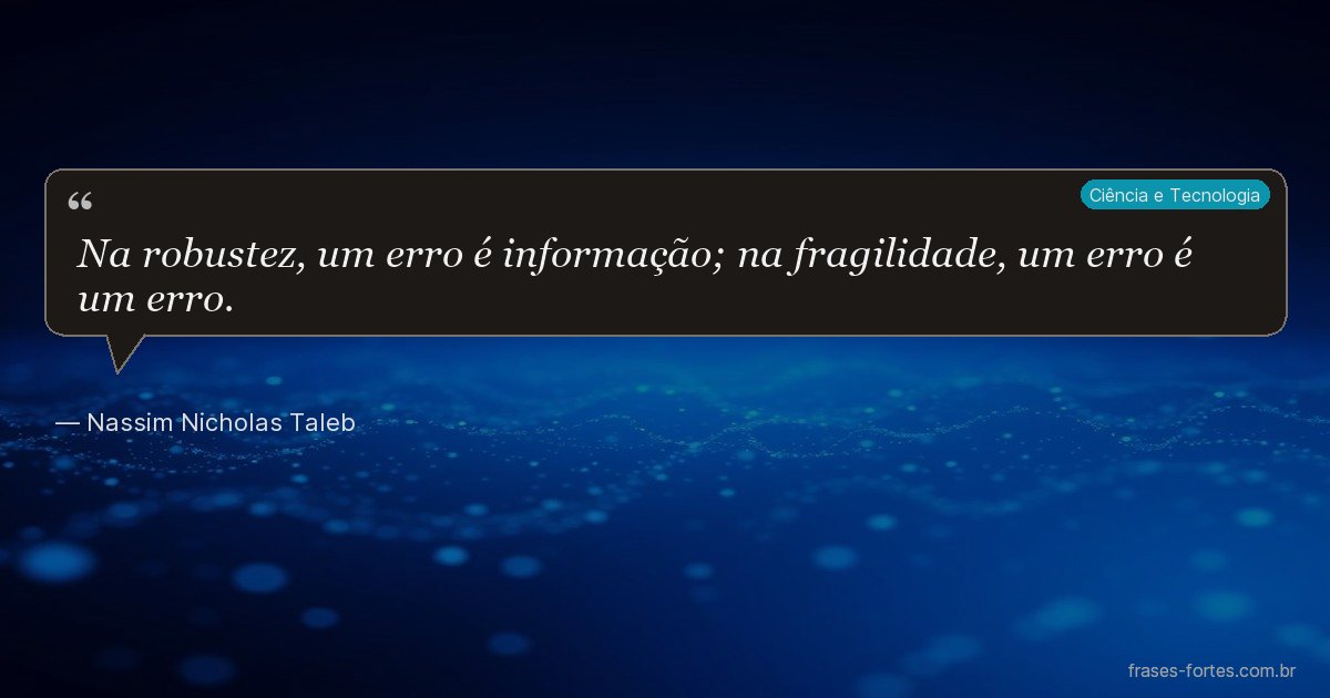 Frase de Nassim Nicholas Taleb