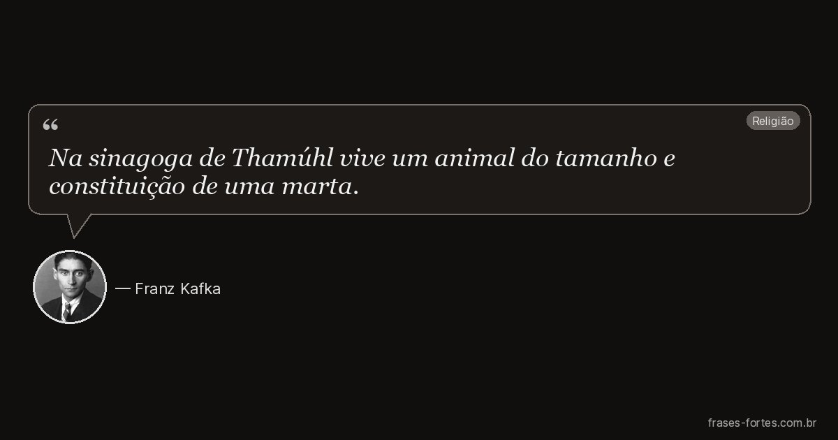 Frase de Franz Kafka