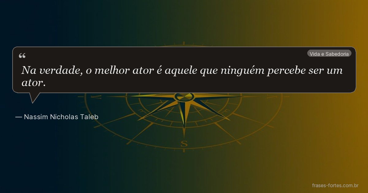 Frase de Nassim Nicholas Taleb