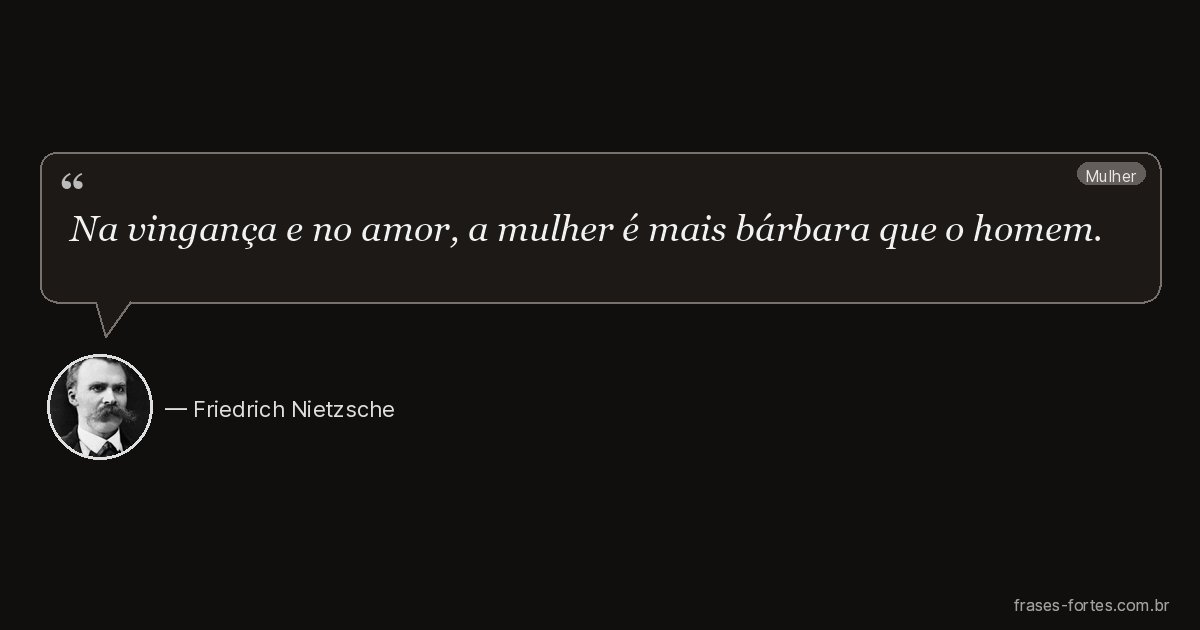 Frase de Friedrich Nietzsche