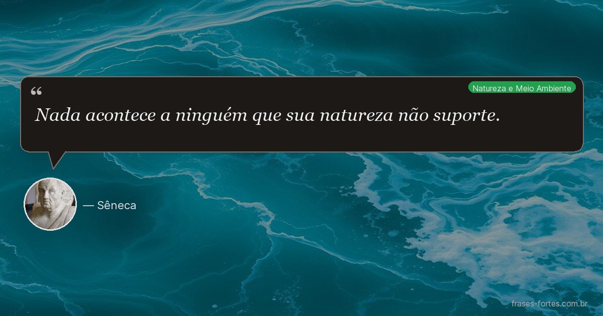 Frase de Marco Aurélio