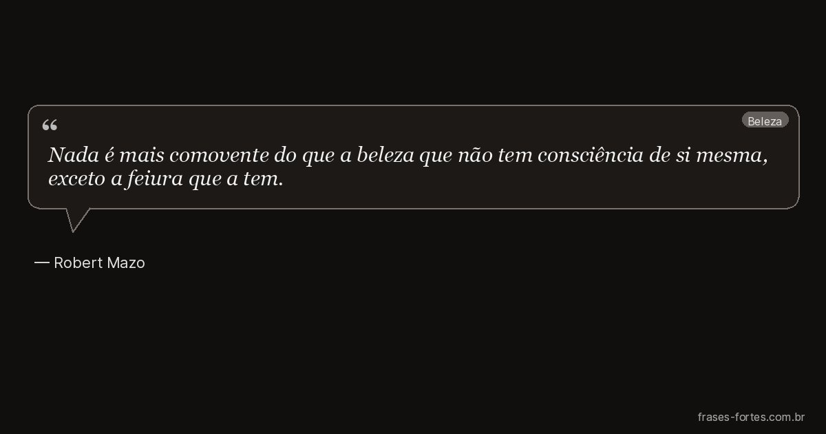 Frase de Robert Mazo