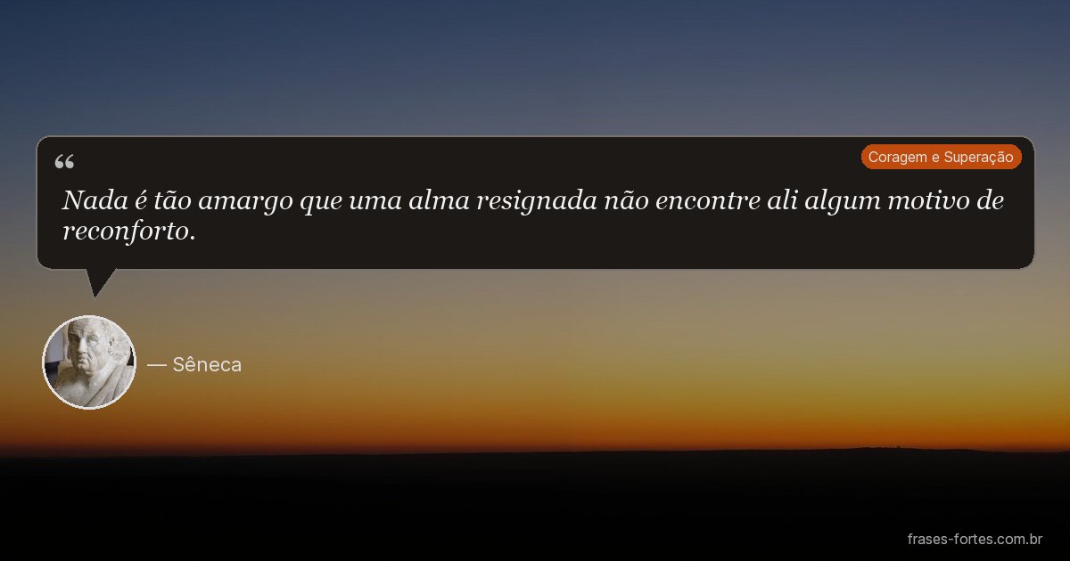 Frase de Sêneca