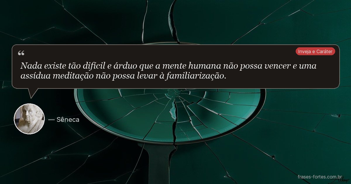 Frase de Sêneca