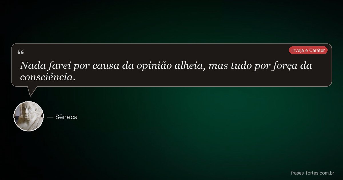 Frase de Sêneca