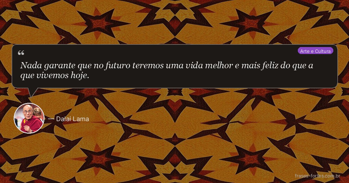 Frase de Dalai Lama
