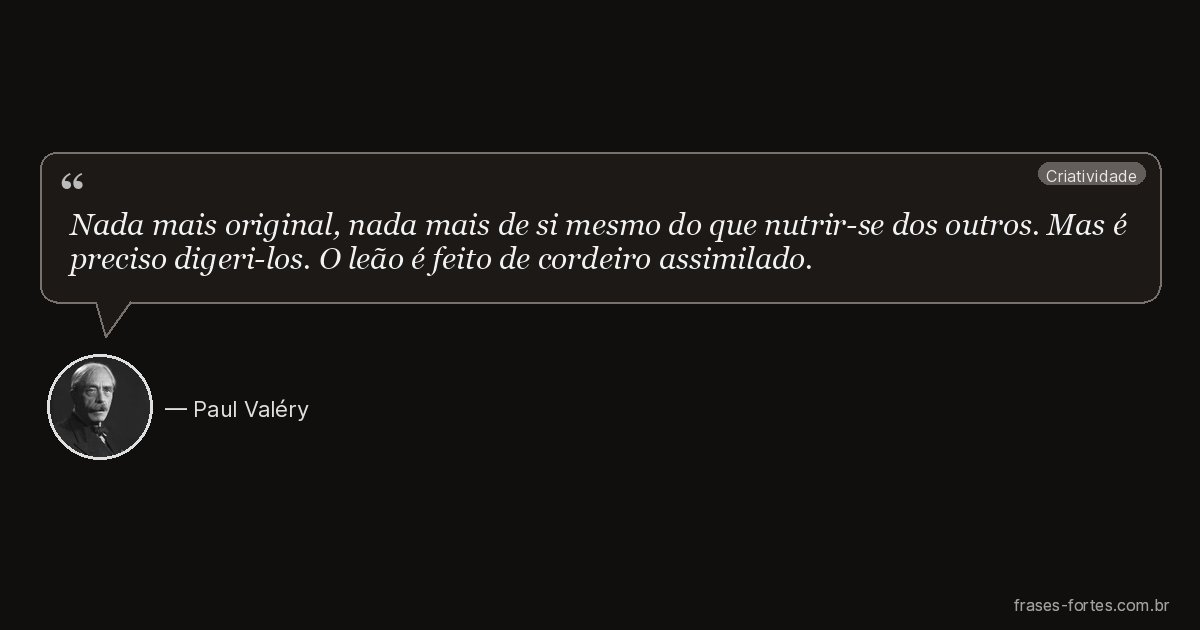Frase de Paul Valéry