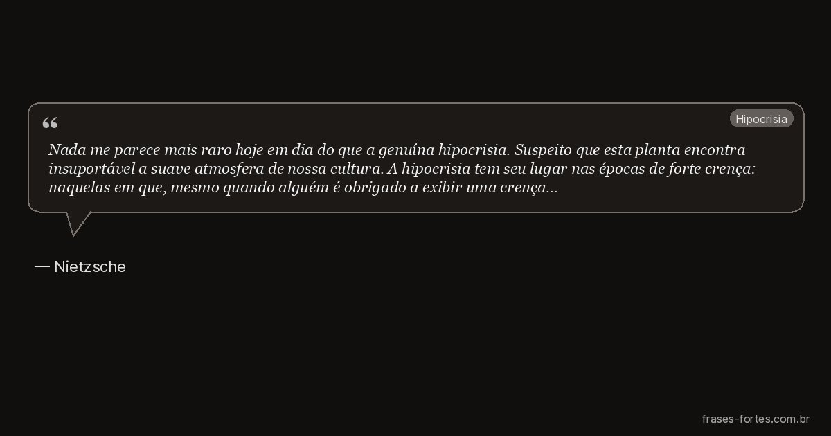Frase de Nietzsche