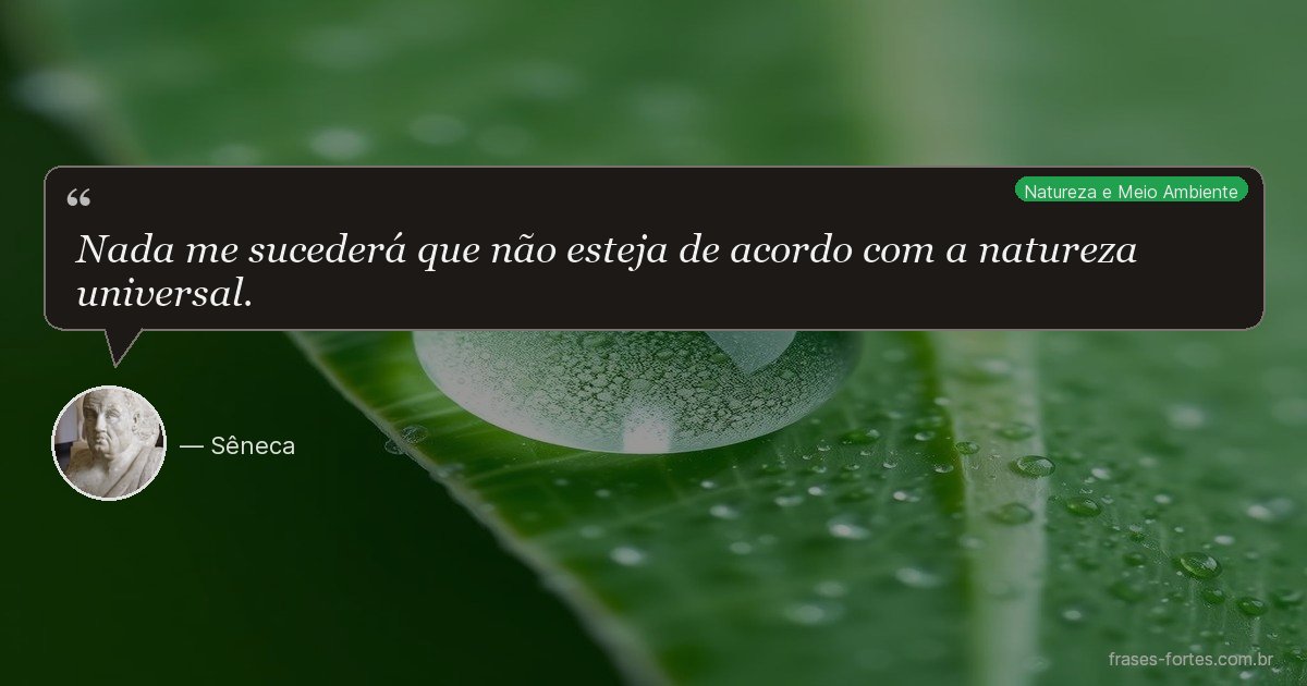Frase de Sêneca