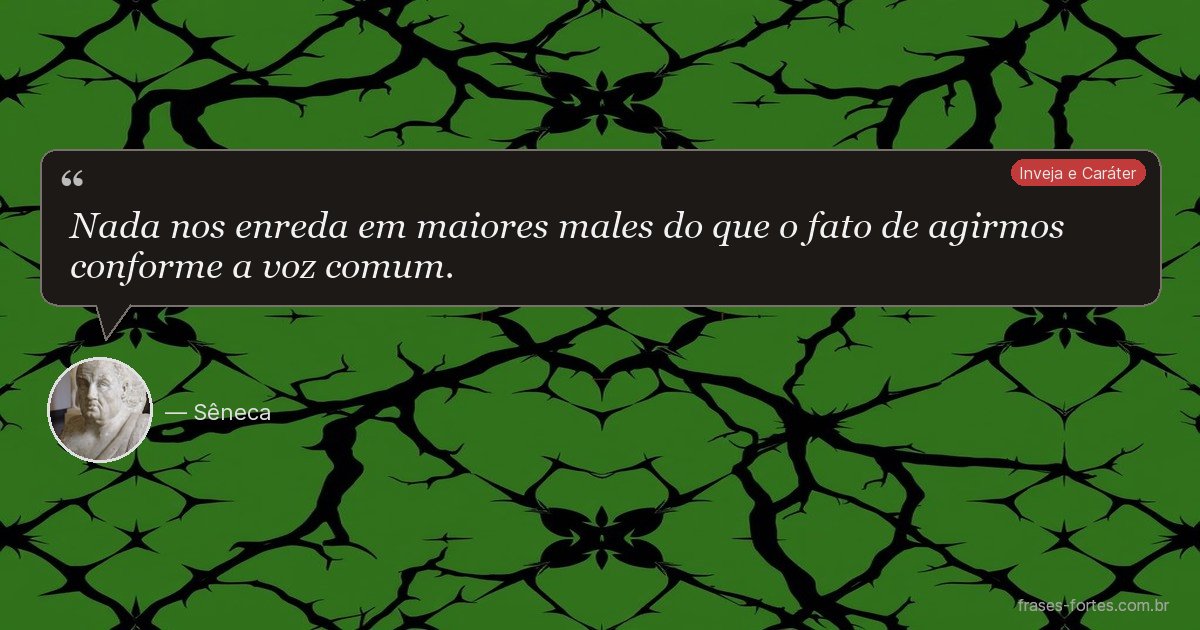 Frase de Sêneca