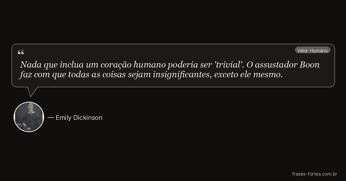Frase de Emily Dickinson