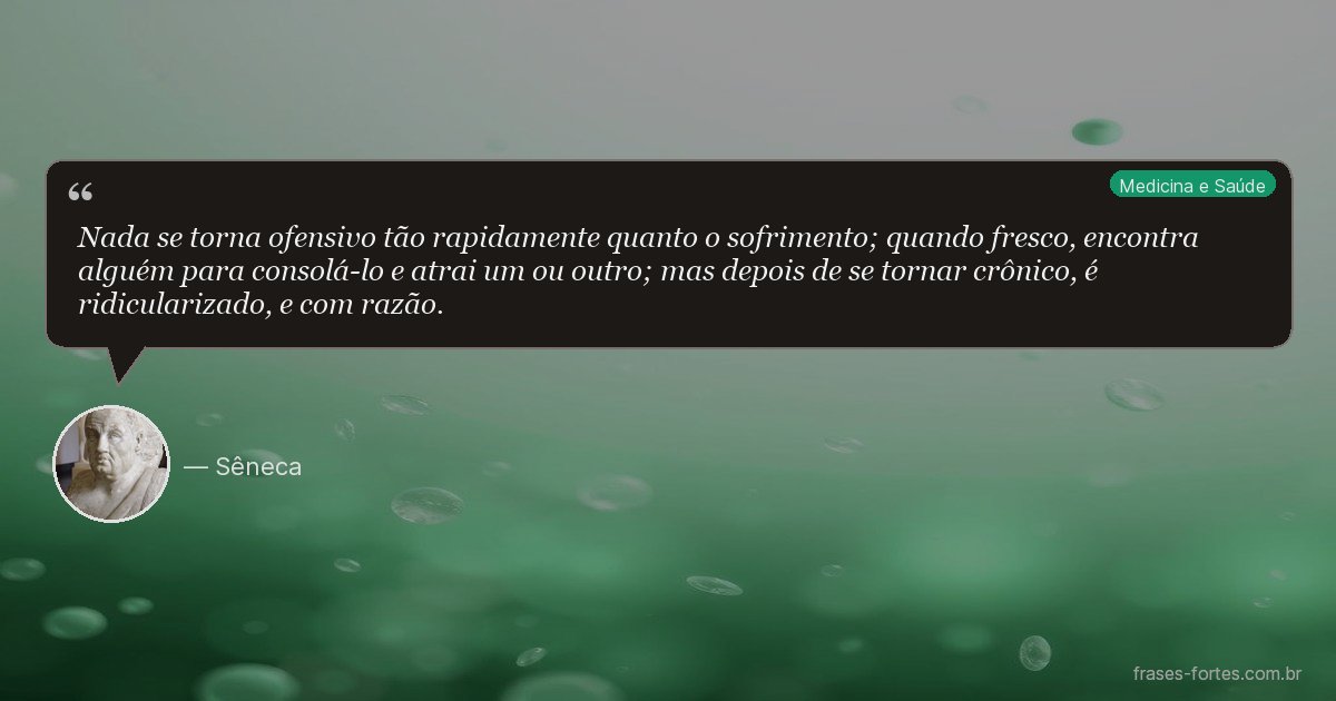 Frase de Sêneca