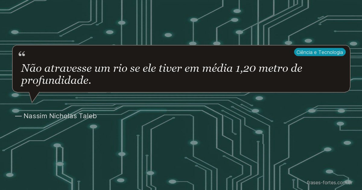 Frase de Nassim Nicholas Taleb