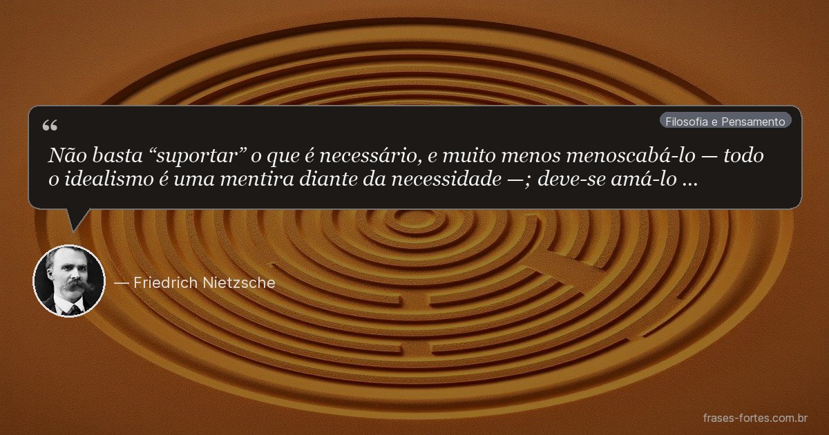 Frase de Friedrich Nietzsche
