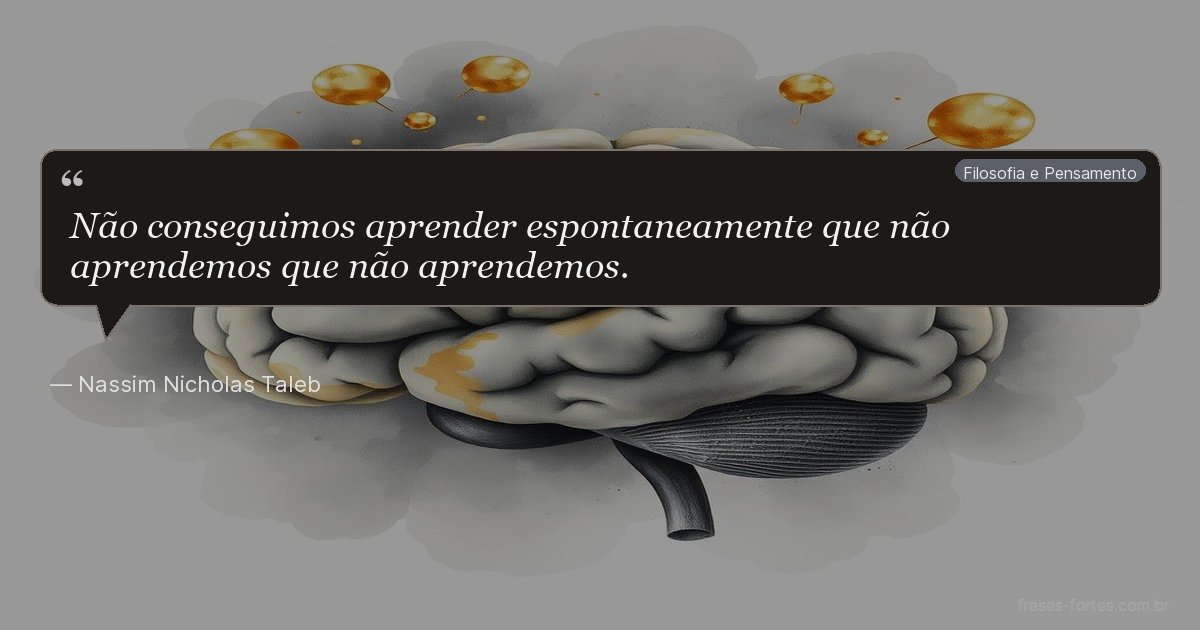 Frase de Nassim Nicholas Taleb