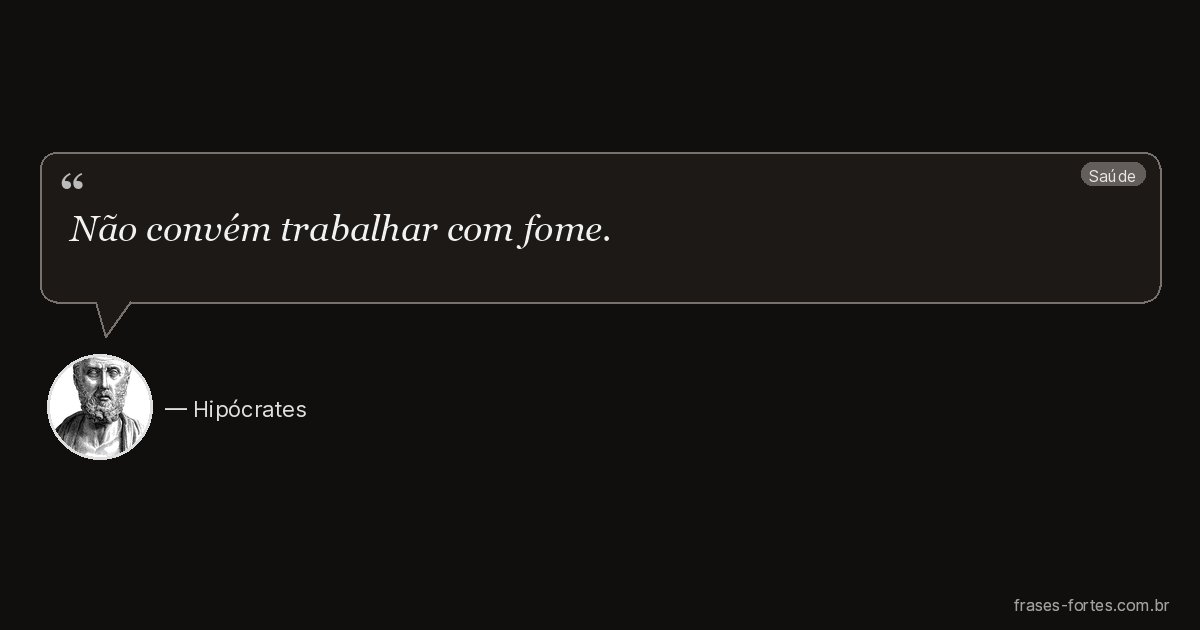 Frase de Hipócrates