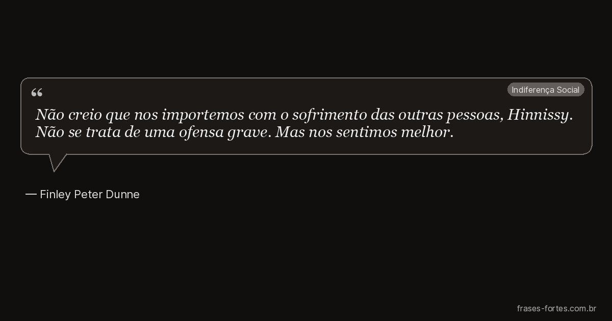 Frase de Finley Peter Dunne